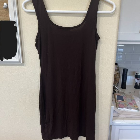 Brown Mini Dress - Picture 2 of 2